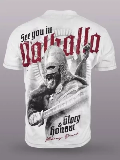 Pánské tričko Thor Steinar Neverfjord white